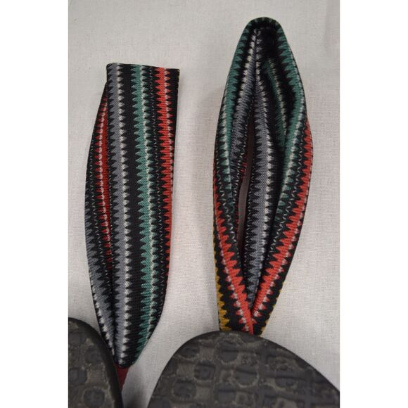 Sanuk Women's 10 Yoga Sling 2 Multicolor Knit Straps Sandals - Picture 6 of 8